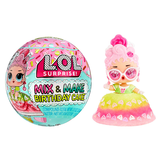 LOL Surprise! Mix & Make Birthday Cake Mystery Doll (Styles Vary)