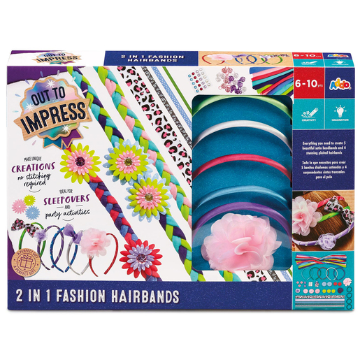 Out To Impress 2-in-1 Fashion Hairbands Craft Set