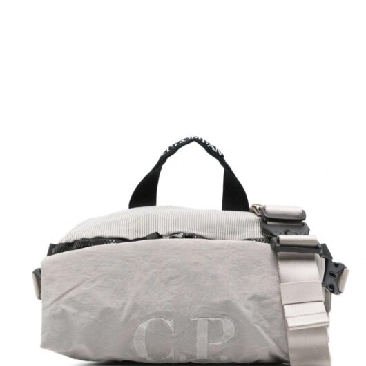 CP COMPANY LOGO WAIST BAG Size: OS, colour: BEIGE