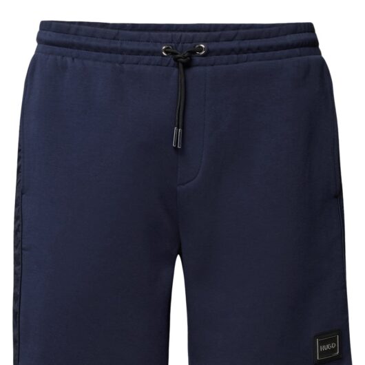 HUGO DOLTEN JOGGERS Size: S, colour: NAVY