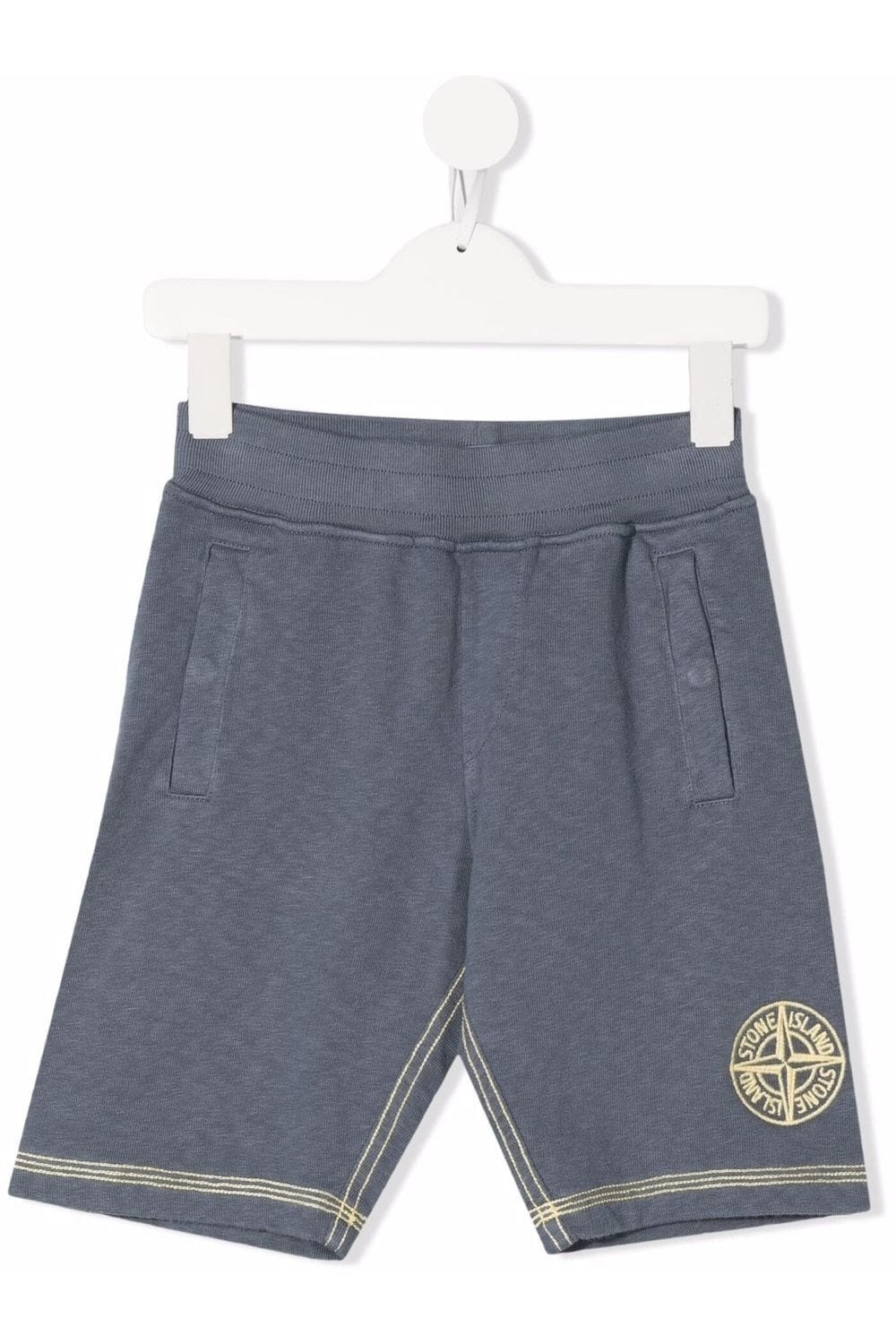 STONE ISLAND JUNIOR KIDS JERSEY SHORTS Size: 8, colour: BLUE