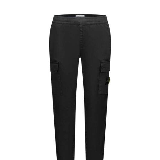 STONE ISLAND JUNIOR KIDS S0012 COMPASS CARGO TROUSERS Size: 14Y, colou