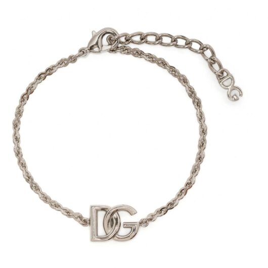 DOLCE & GABBANA DG SILVER BRACELET Size: OS, colour: SILVER