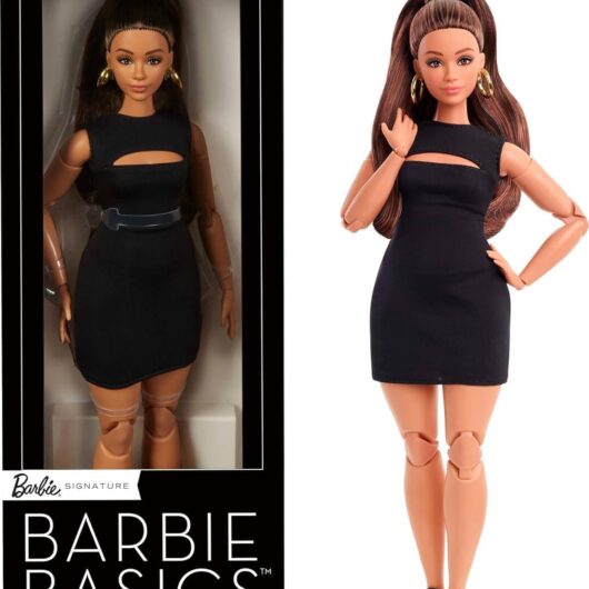 Barbie Basics Model 05 Collector Fashion Doll with Brunette Hair