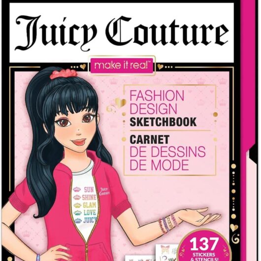 Juicy Couture Fashion Design Sketchbook