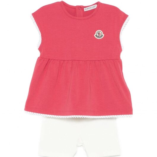 MONCLER ENFANT BABY 2 PIECE SET Size: 3Y, colour: RED