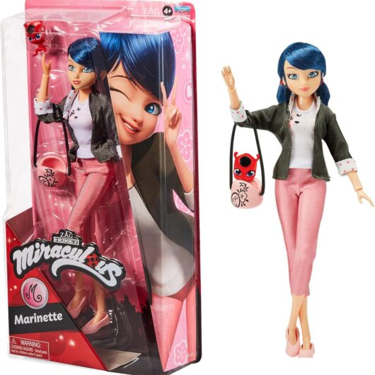 Miraculous Lady Bug 26cm Marinette Fashion Doll