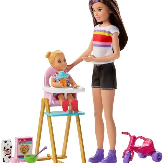 Barbie Babysitter Feeding Time