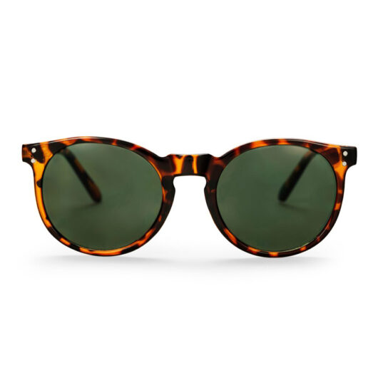 CHPO Toro Recycled Sunglasses - Turtle Brown/Green