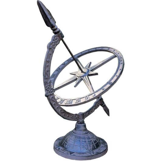 Cast Iron Garden Sundial