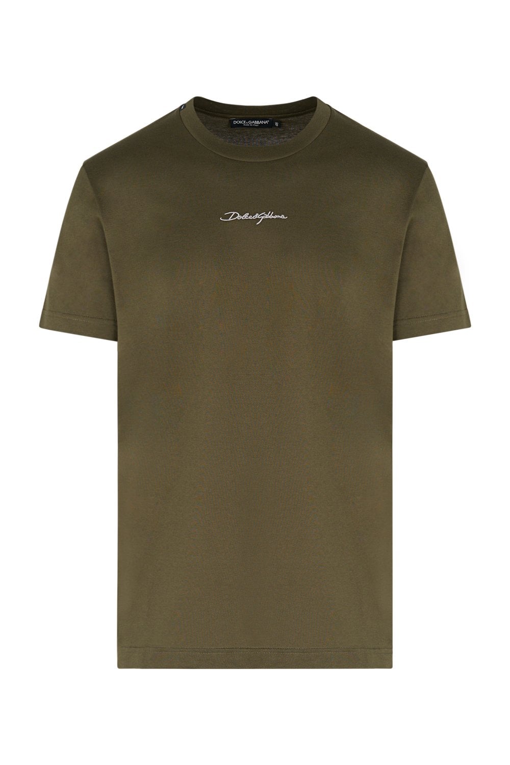 DOLCE & GABBANA EMBROIDERED LOGO T SHIRT Size: 54, colour: VARIOUS