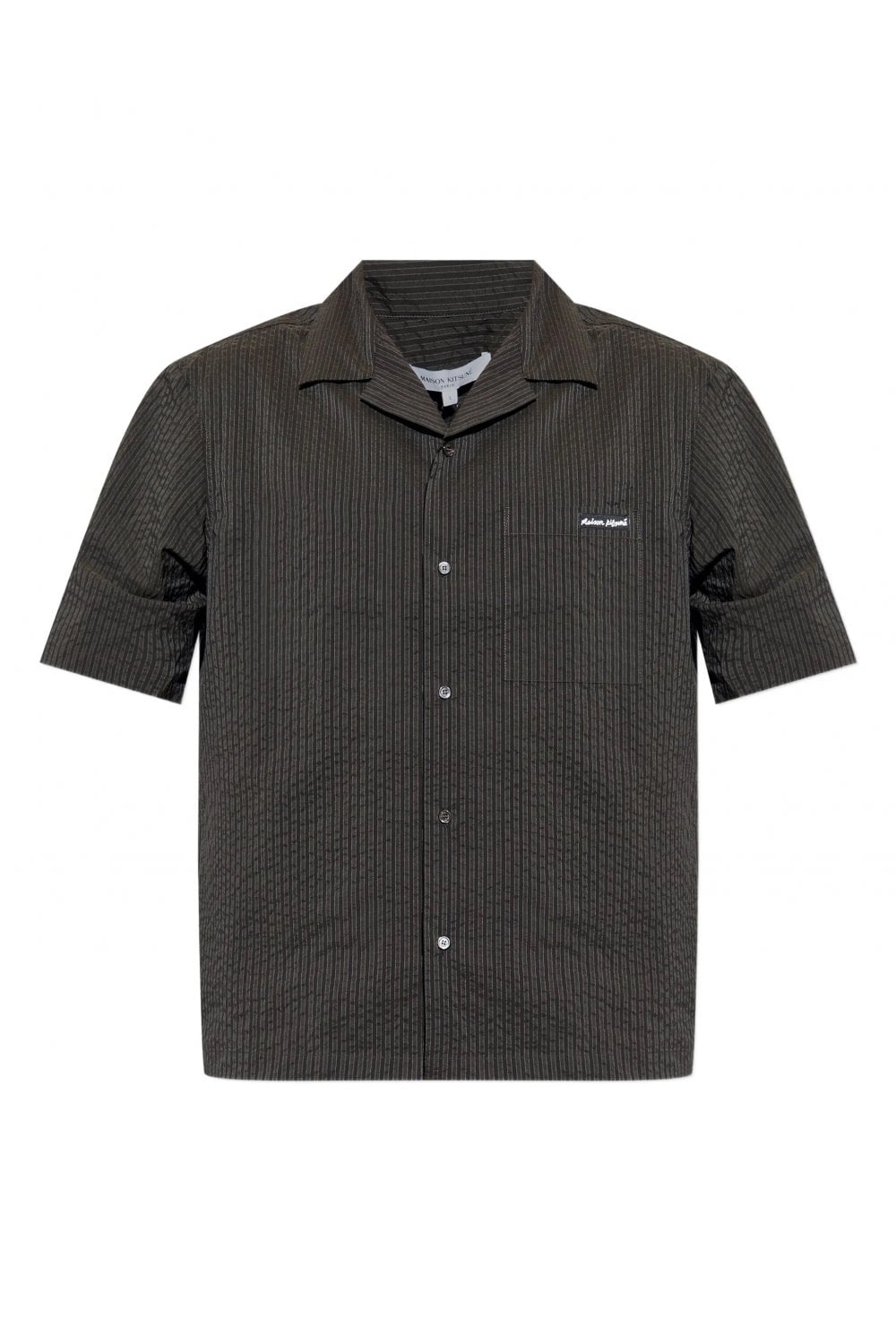 MAISON KITSUNE PARIS RESORT SHIRT Size: M, colour: GREEN