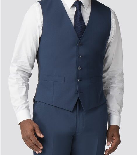 Racing Green Navy Waistcoat