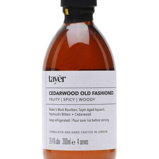 Tayer Cedarwood Old Fashioned