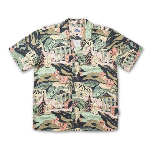 The Dudes Temple Hawaiian Shirt Short-sleeved Shirt multicolour